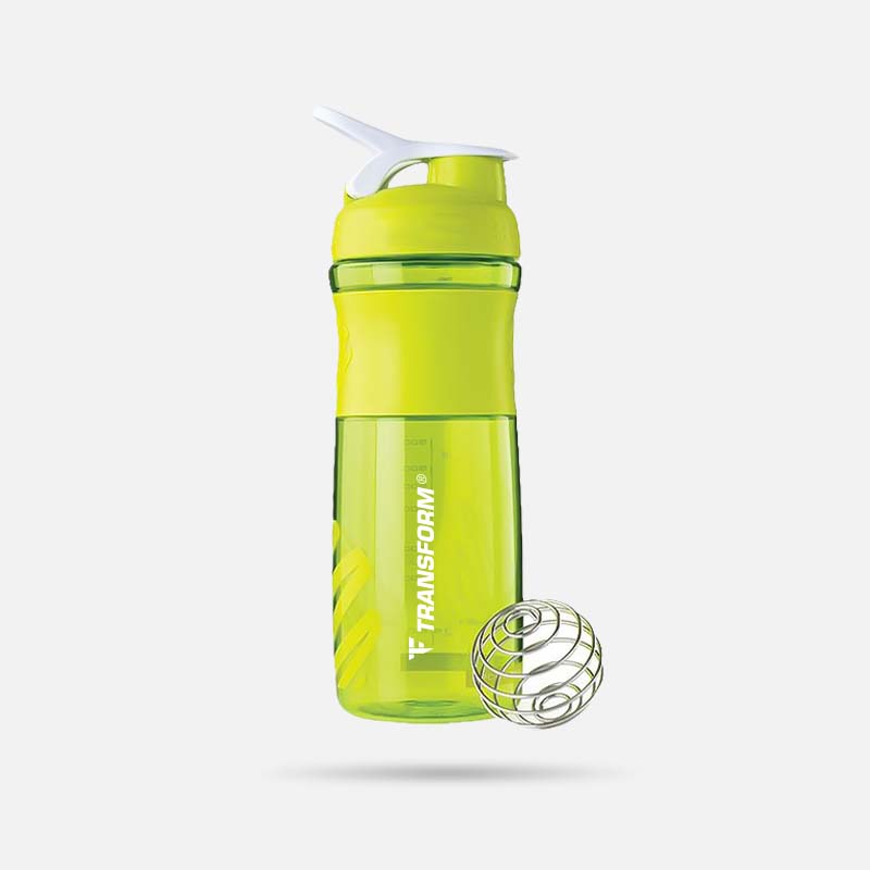 TRANSFORM PROTEIN SHAKER BOTTLE 760ML GREEN