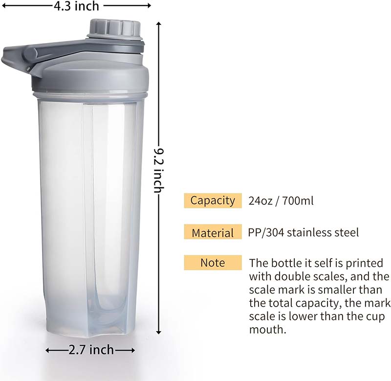 TRANSFORM STRADA SHAKER BOTTLE 700ML 