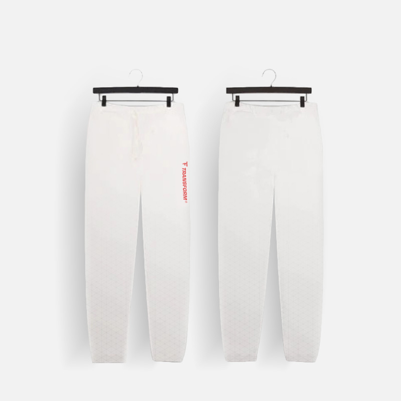 TRANSFORM STYLE SWEATPANT WHITE