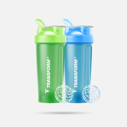 TRANSFORM THE PREMIUM SHAKER BOTTLE 600ML (Full Green)