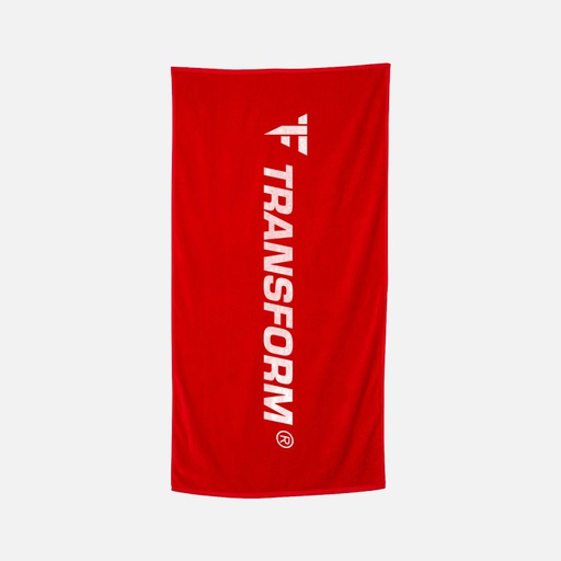 TRANSFORM RED BEACH TOWEL 